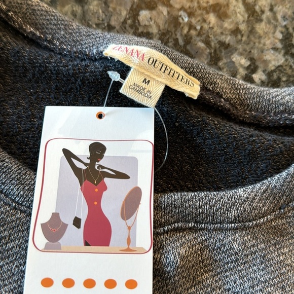 Zenana Outfitters cropped top NWT M - Picture 7 of 11